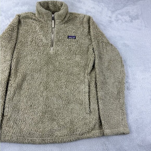 Patagonia Los Gatos High-Pile Fleece Tan Jacket Youth Size XL - Picture 14 of 14